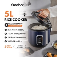 Gaabor Large Capacity Electric Multifunctional  Steaming and Cooking Rice Cooker (5L) RC50M-BE01A