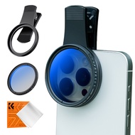 K&F CONCEPT 52mm/67mm CPL filter Phone Black Mist ฟิลเตอร์กล้องโทรศัพท์ สำหรับIOS/Android