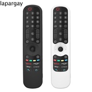LAPARGAY Remote Control Cover Anti-drop Silicone For LG AN-MR21GC For LG MR21GA For LG OLED TV Shockproof Remotes Control Protector