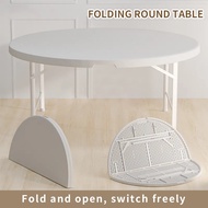 Outdoor Folding Foldable Table (ROUND) - 80CM / 120CM