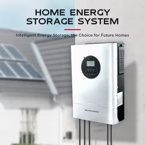 3KW 5KW 6KW 11KW Hybrid Solar Inverter Pure Sine Wave 220V 240V MPPT Solar Panel Inverter for Batter