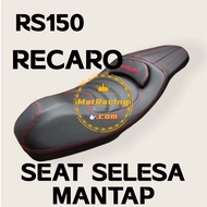 RECARO RACING SEAT ASSY HONDA RS150 KINGDRAG SA-KORN SARUNG COVER SIT TEMPAT DUDUK