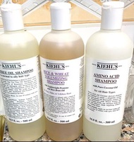 Kiehls Amino Acid Shampoo / 氨基酸洗髮水 / Rice and Wheat Volumizing Shampoo / 豐盈洗髮水 / Tea Tree Oil Shampo