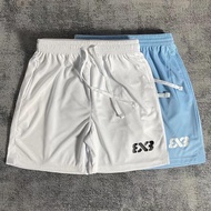 Ready Stock in stock3X3 American Style knee-Length basketball Pants Men Summer Three-Point Pants Qui