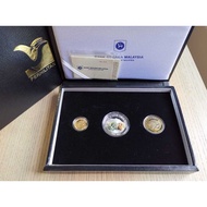 Malaysia Coin - 2014 75th Taman Negara 100 Ringgit Gold Proof Coin Set of 3