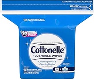 Cottonelle FreshCare Flushable Cleansing Cloths, 168 Count