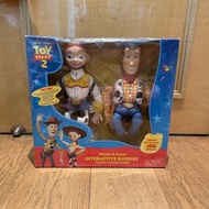 ✴️絕版Thinkway 1999 胡迪翠絲 反斗奇兵 Toy Story 2 woody Jesse