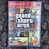 KASET CD DVD PS PS2 PLAYSTATION BD GTA SAN ANDREAS ORIGINAL