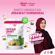 Dermathib - Spearmint Tea Organic Herbal Tea Contains 30 Bags for Hormonal Acne, Healthy, Brightenin