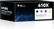 410X Toner Cartridge 4-Pack MFP M477fnw for HP 410X 410A Color Laser Jet Pro MFP M477fdw M477fdn M47