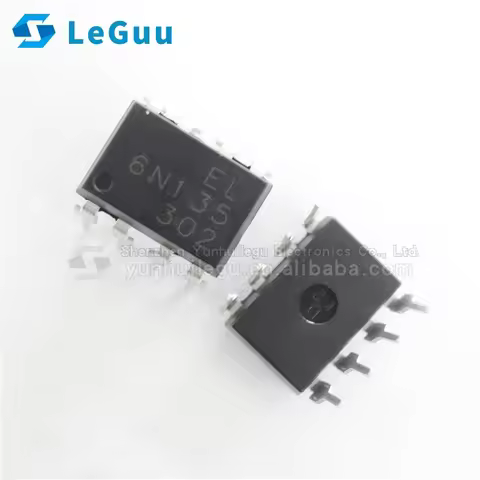 10Pcs EL6N135 EL6N136 EL6N137 EL6N138 EL6N139 6N135 6N136 6N137 6N138 DIP8 light coupling into IC St
