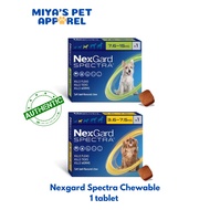 Nexgard Spectra chewable 1 tablet only