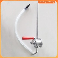[WishshopeehhhMY] Oil Transfer Pump Transmission Drum Rotary Hand Pump Hand Fuel Pump for Pumping Fu