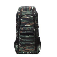 Large-Capacity Camouflage Hiking Bag Men 70L Oxford Cloth Luggage Backpack Outdoor Hiking Backpack
