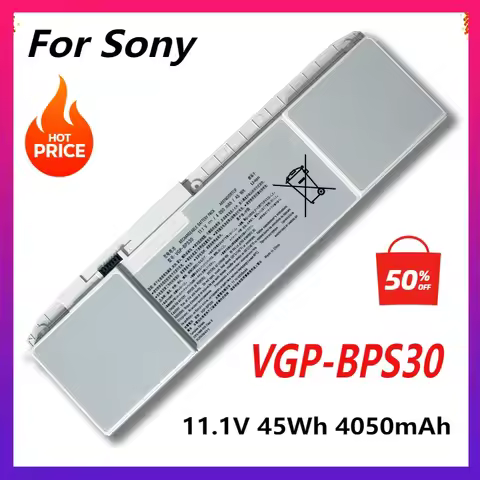 New VGP-BPS30 BPS30 Original Laptop Battery for SONY VAIO T11 T13 SVT-11 SVT-13 11.1V 4050MAH 45WH 3