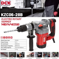 สว่านโรตารี่ไฟฟ้า สกัดได้ DCK รุ่น KZC06-28B ขนาด 28 มิล 1200W 4.7J ระบบ DRV / Electric Rotary Hamme