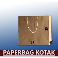 25x27cm square paper bag