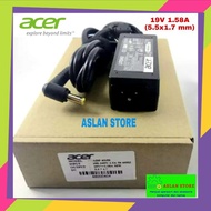 Adaptor Laptop Acer 19v-1.58a Aspire One Charger Notebook Mini 19 Volt