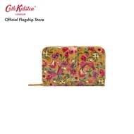 Cath Kidston Folded Zip Wallet Pinball Ditsy Yellow กระเป๋า กระเป๋าสตางค์ กระเป๋าสีเหลือง กระเป๋าแคทคิดสตัน