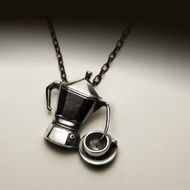 摩卡壺項鍊