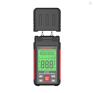 HABOTEST HT633 Wood Moisture Meter Pin-Type Digital Moisture Detector Ambient Temperature and Humidi