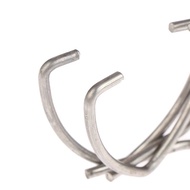 Si 25.5CM Stainless Steel Crucible Tong Crucible Clamp Crucible Pliers White Gold Bowl Melting Gold 