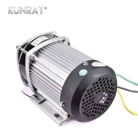 Electric Brushless Mid Motor 60V 72V 2200W Burshlees Controller Electric Tricycle Car Electric Four 