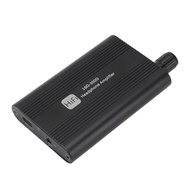 Portable Headphone Amplifier 2 Stage Gain Switch Superior Sound Quality 16 To 300 Ohm 3.5mm AUX Inpu