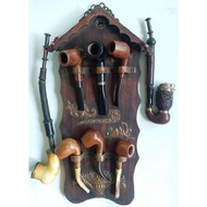 Vintage Antik pipa rokok / cangklong europa extra gantungan era 50s