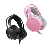 Nubwo X98 Gaming Headset หูฟังเกมมิ่ง 7.1 ไฟ LED สเปกตรัม