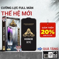 Honor X7c full screen tempered glass | Meocase screen protector