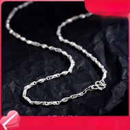 Simple And Versatile 999 Sterling Silver Necklace