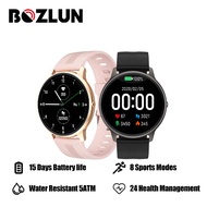 -Bozlun smart watch full touch screen 1.28 inch pedometer heart rate blood oxygen monitoring-