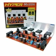 PROMO Kit Hyper Ocl Power Amplifier 600watt Stereo ( 2x300 ) Tr Toshib