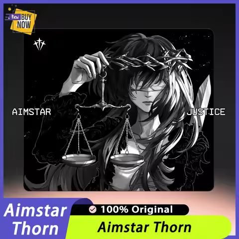 Aimstar Thorn E-Sports Mousepad V3 Smooth Fps Gaming Mousepad 3.5mm Non-Slip Mouse Pad Gaming Access