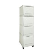 Club flip plastic wardrobe 4 layers gjah wardrobe