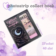 Coco Planet Album Photostrip Collect Book 2P Black Kolbuk Photo strip