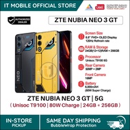 nubia Neo 3 GT 5G 24(12+12)GB+256GB Smartphone Shoulder Trigger 6.8" OLED 120Hz IP54 Dust & Splash P
