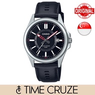 [Time Cruze] Casio MTP-E700 Analog Quartz Leather Band Black Dial Men Watch MTP-E700L-1E MTP-E700L-1