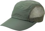 Outdoor Field Jet Cap Jet Cap Camper Cap Cap Mesh Hat Men's Women's 5PANEL Breathable Solid Color UV UV Cut Fall Outdoor Camping Mountaineering Khaki, Khaki, One Size