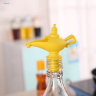 Dishwasher Safe Beer Stopper Lamp Shape Liquor Bottle Stopper Silicone Olive Oil Sprayer Lamp Shape 