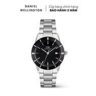 Đồng hồ Nam Daniel Wellington dây thép 3-Link - DW00100822 Iconic Paradigma Mặt Đen 40mm