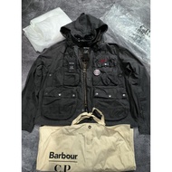 CP Company x Barbour 500 Miglia Wax Jacket Dark OriginalsOlive