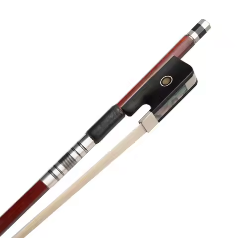 Advanced Hybrid Carbon Fiber VIOLA Bow Pernambuco Skin Ebony Frog Fast Response