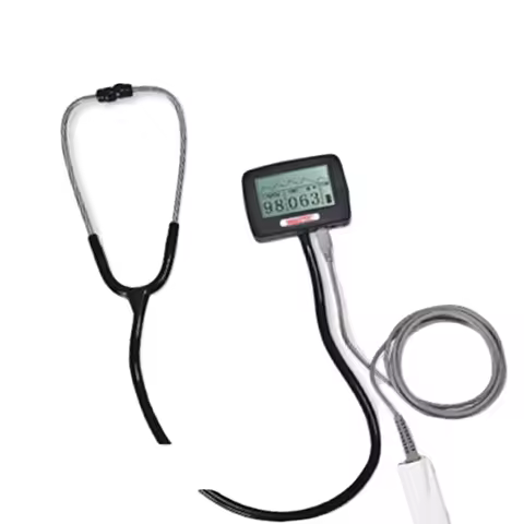 Digital Visiual Stethoscope with LCD for ECG Display,ECG Machine