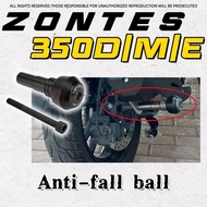 For ZONTES 350D 350E 350M exhaust anti-drop rubber anti-drop ball protection rod protection rubber Z