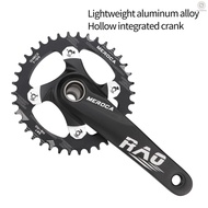 Mountain Bike Crankset 170mm Aluminum Alloy 32/34/36/38T Single Chainring 104BCD Bicycle Crankset Gr