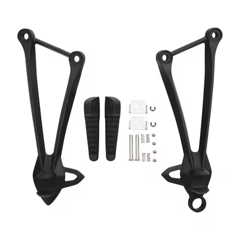 Passenger Footpegs Bracket Fit For Kawasaki Ninja ZX10R 08-10 ZX6R 09-24 ZX636 Motorcycle Accessorie