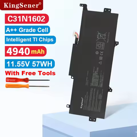KingSener C31N1602 Laptop Battery For ASUS Zenbook U3000 U3000U UX330 UX330U UX330UA UX330UA-1A UX33