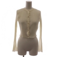 AHKAH Cardigan Sweater white Long sleeves Direct from Japan Secondhand